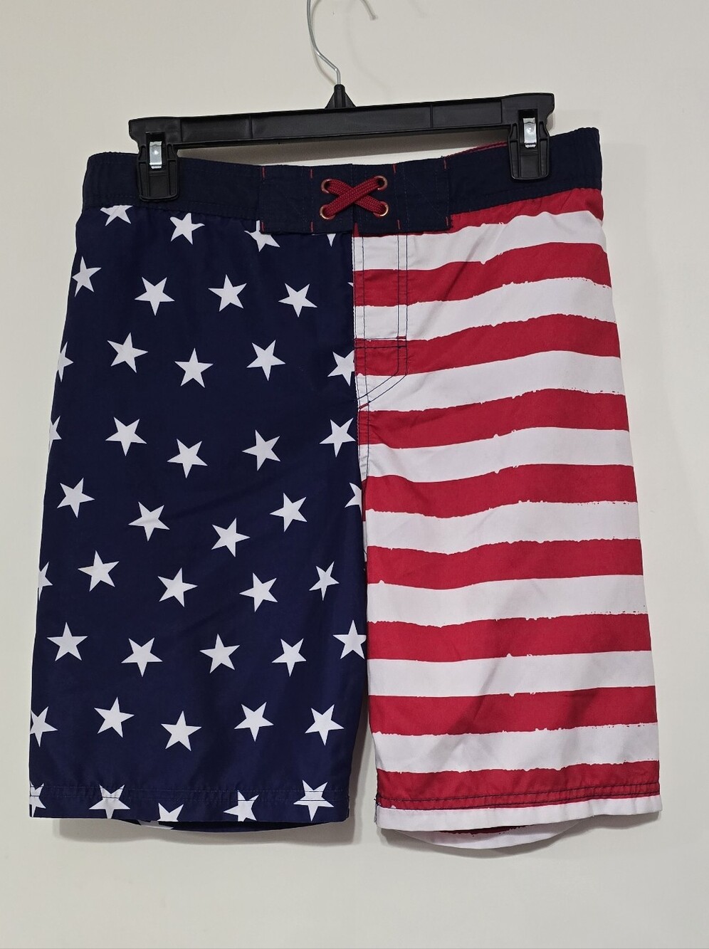#6115 American Flag Swim Trunks - Stars & Stripes - Picture 2 of 5